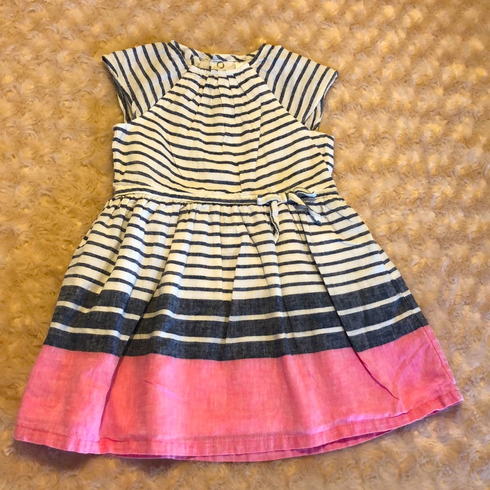 Carter’s Linen Toddler Dress